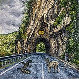 Painting by Joanne Wilkes